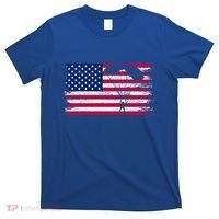 Sky Paraglider Paramotor Paragliding American Flag Skydiving Gift T-Shirt thumb 0