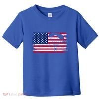 Sky Paraglider Paramotor Paragliding American Flag Skydiving Gift Toddler T-Shirt thumb 0