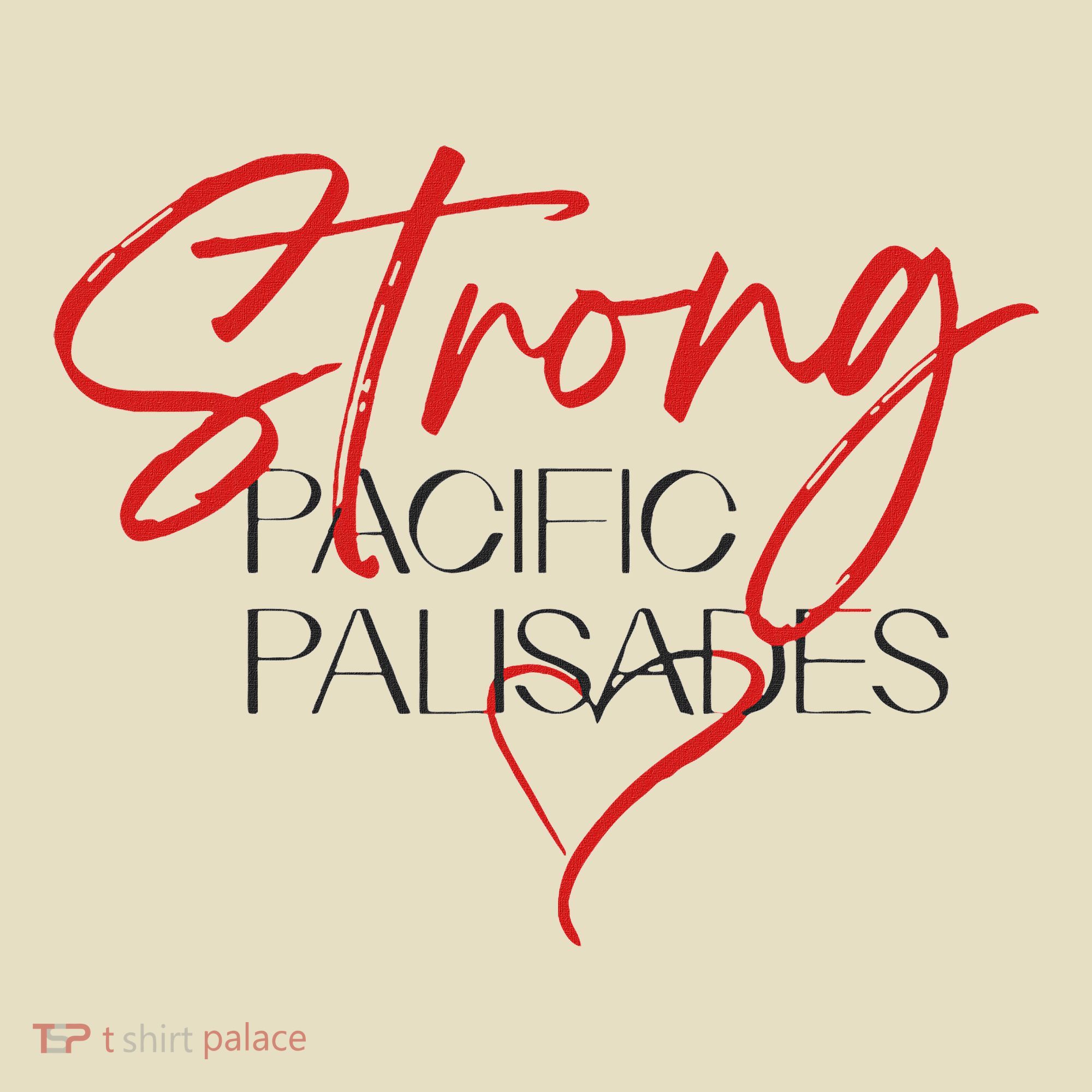 Strong Pacific Palisades La Comfort Colors Boxy T-Shirt