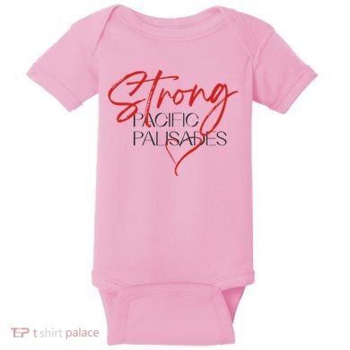 Strong Pacific Palisades La Baby Bodysuit