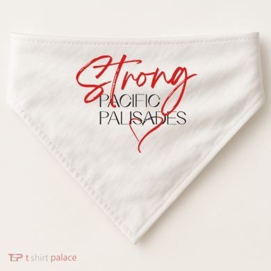 Strong Pacific Palisades La USA-Made Doggie Bandana