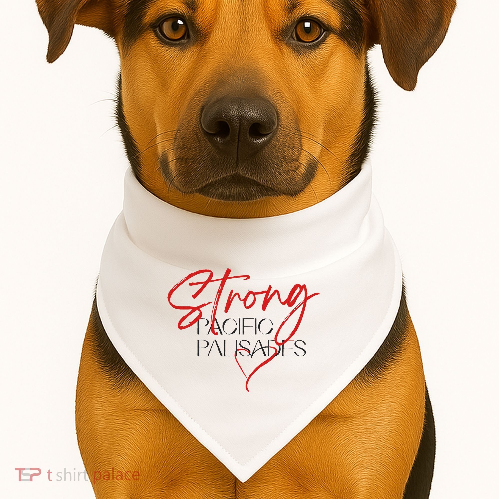 Strong Pacific Palisades La USA-Made Doggie Bandana