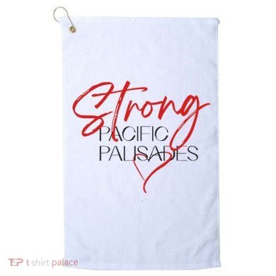 Strong Pacific Palisades La Golf Towel
