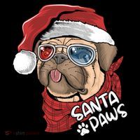 Santa Paws Pug Christmas Tee Kids Boys Xmas Funny Gift Pugmas Gift Coffee Mug thumb 5