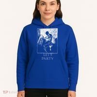 Skeleton Playing Piano Lets Party Halloween Hoodie thumb 5