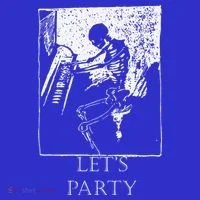 Skeleton Playing Piano Lets Party Halloween Toddler Hoodie thumb 2