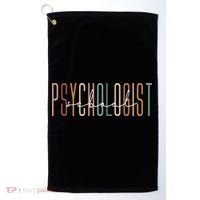School Psychologist Psychology Teahcher Appreciation Golf Towel thumb 0