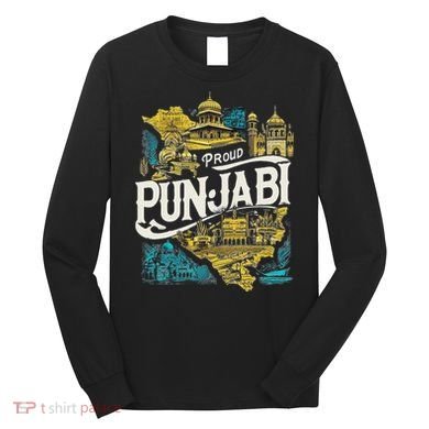 Sikh Punjab Proud Punjabi Long Sleeve Shirt
