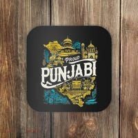 Sikh Punjab Proud Punjabi Coaster thumb 0