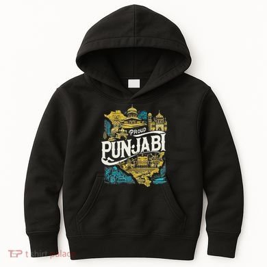 Sikh Punjab Proud Punjabi Kids Hoodie