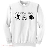 Simple Pickleball Player Sweatshirt thumb 0