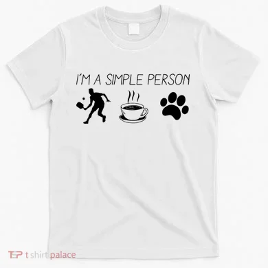 Simple Pickleball Player T-Shirt