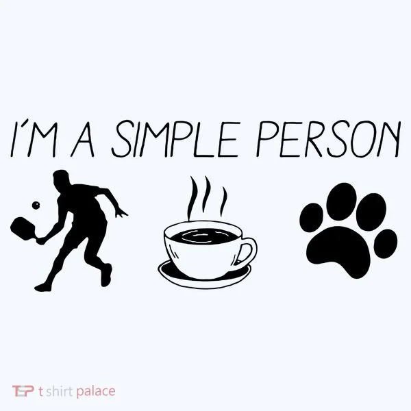 Simple Pickleball Player Tumbler