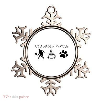 Simple Pickleball Player Ornament