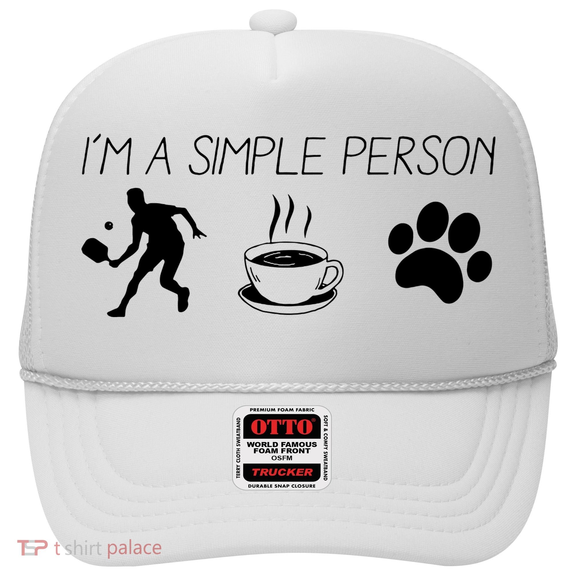 Simple Pickleball Player Hat