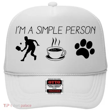 Simple Pickleball Player Hat
