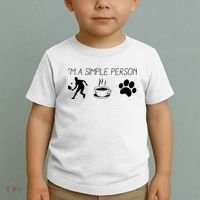 Simple Pickleball Player Toddler T-Shirt thumb 2