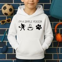 Simple Pickleball Player Kids Hoodie thumb 2