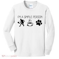 Simple Pickleball Player Kids Long Sleeve Shirt thumb 0
