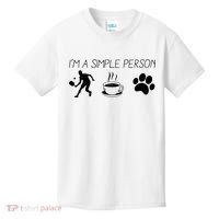 Simple Pickleball Player Kids T-Shirt thumb 0