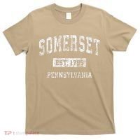 Somerset Pennsylvania Pa Vintage Established T-Shirt thumb 0