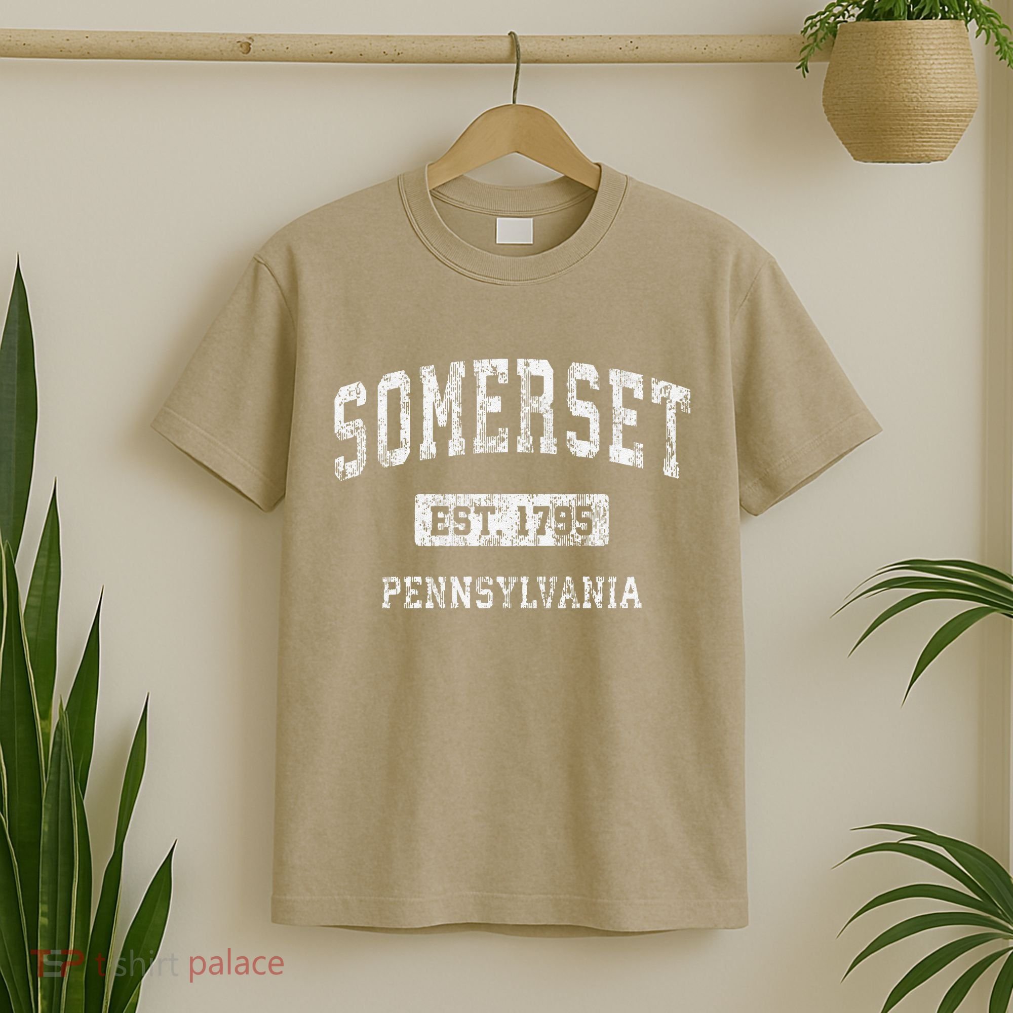 Somerset Pennsylvania Pa Vintage Established T-Shirt