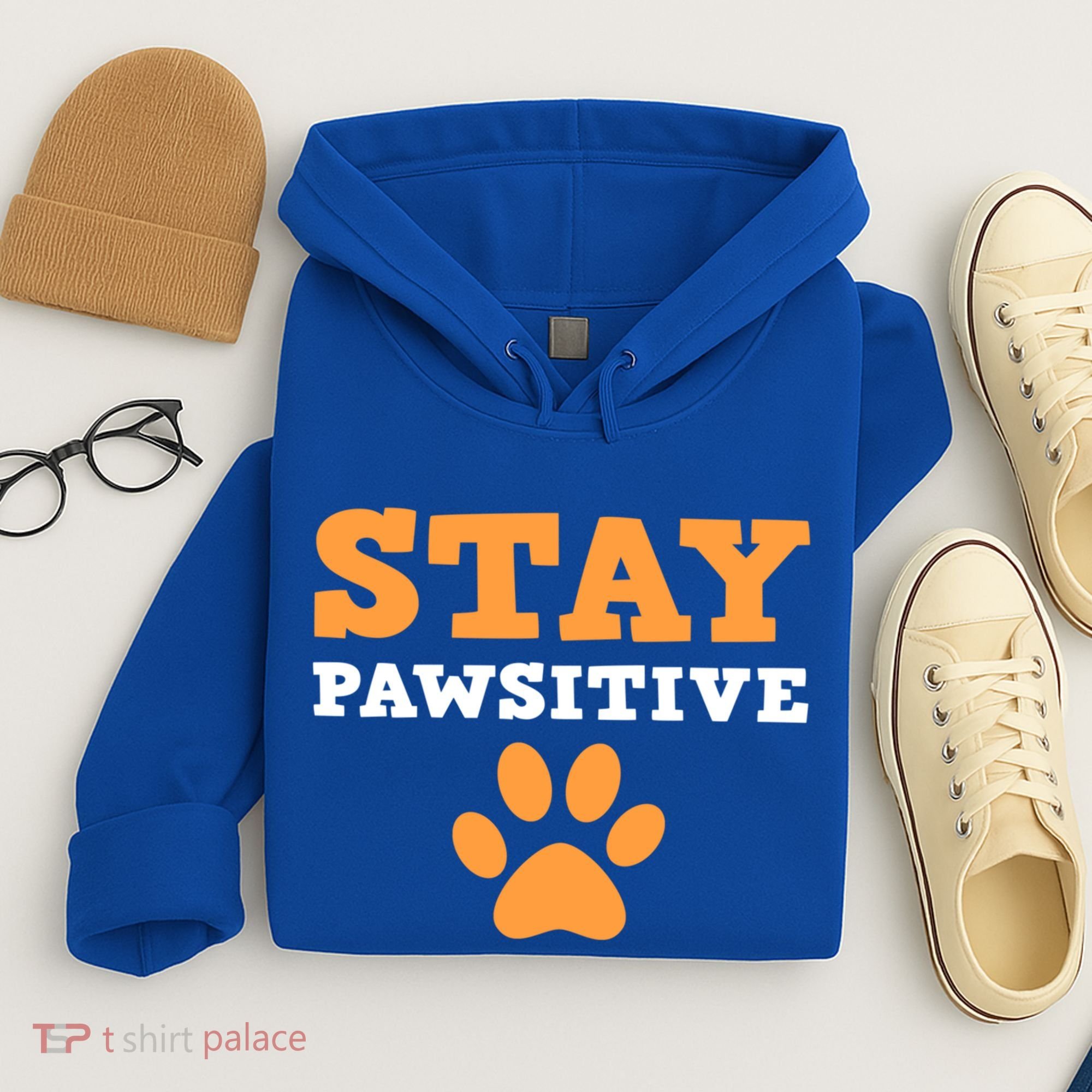 Stay Pawsitive Positive And Pet Lover Gift Hoodie