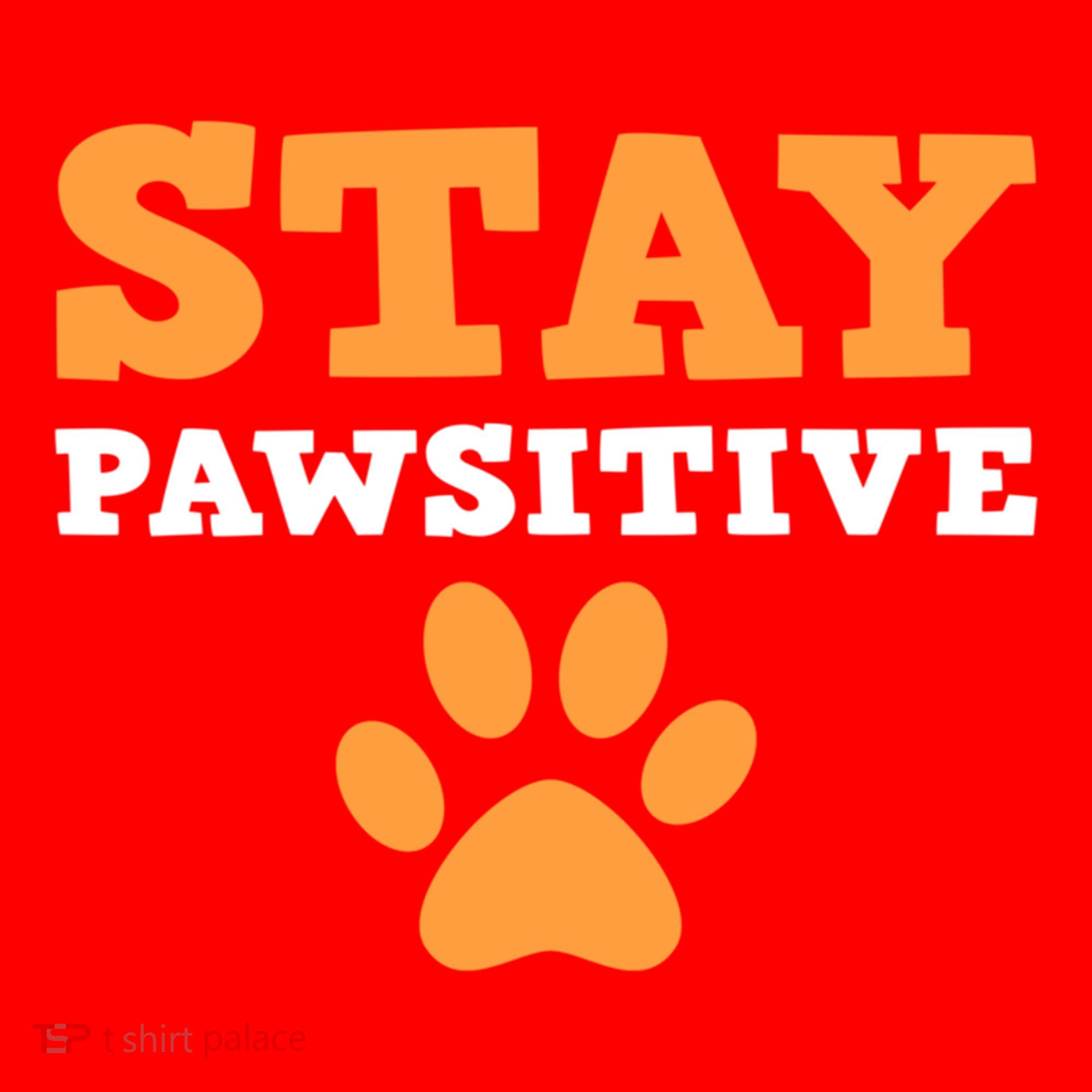 Stay Pawsitive Positive And Pet Lover Gift Santa Hat