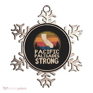 Support Pacific Palisades Strong Vintage Stay California Ornament