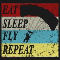 Skydiving Parachute Paraglide Vintage T-Shirt thumb 7