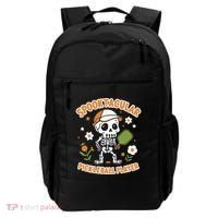 Spooktacular Pickleball Player Ghost Pumpkin Cute Gift Backpack thumb 0