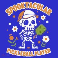 Spooktacular Pickleball Player Ghost Pumpkin Cute Gift Apron thumb 3