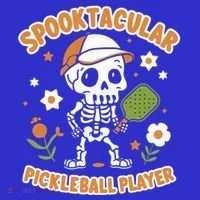 Spooktacular Pickleball Player Ghost Pumpkin Cute Gift Toddler Hoodie thumb 2