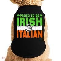 St. Patrick's Paddys Day Irish Italian Green Shamrock Gift Doggie Tank thumb 0