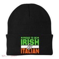 St. Patrick's Paddys Day Irish Italian Green Shamrock Gift Beanie thumb 0