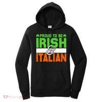 St. Patrick's Paddys Day Irish Italian Green Shamrock Gift Women's Hoodie thumb 0