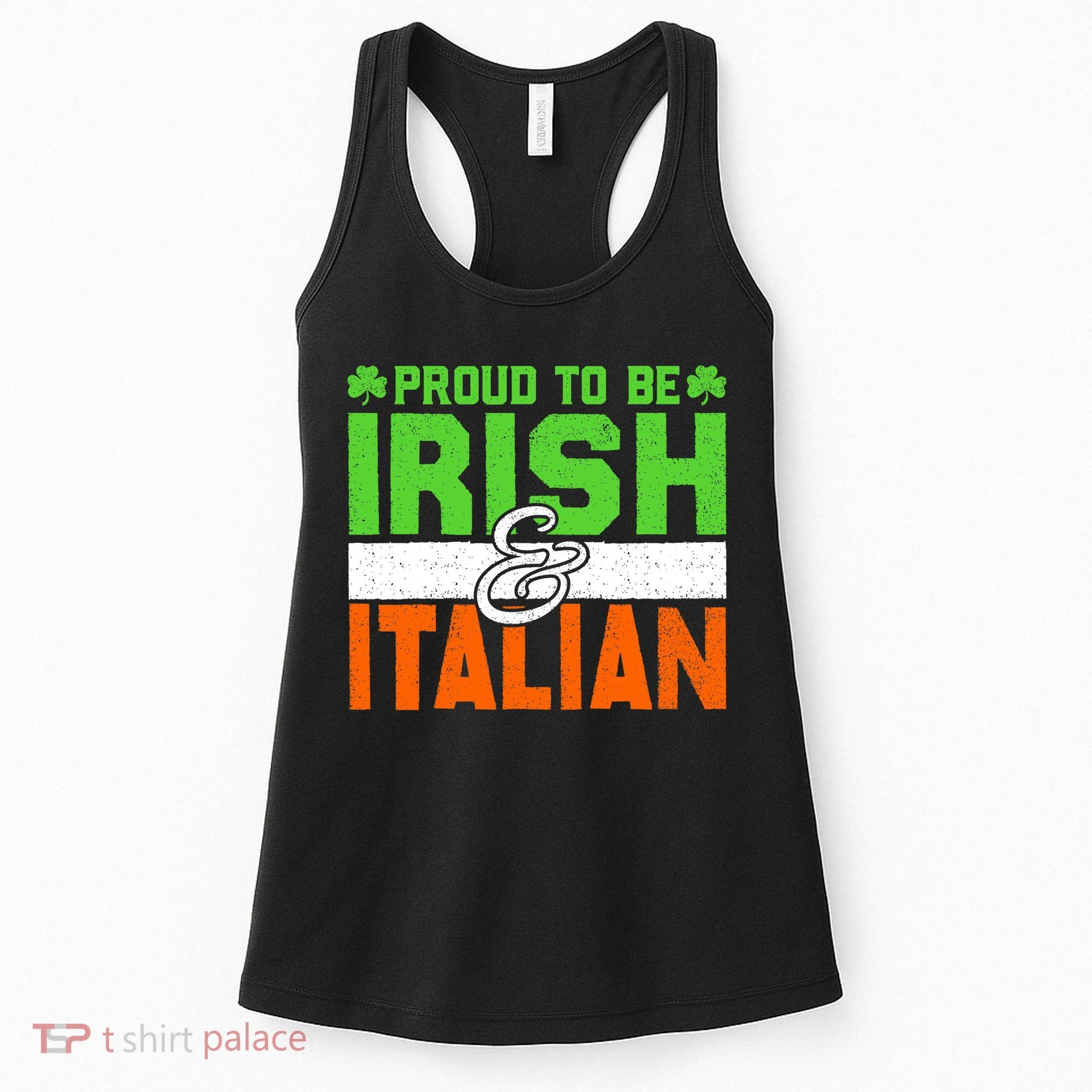 St. Patrick's Paddys Day Irish Italian Green Shamrock Gift Women's Tank Top