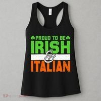 St. Patrick's Paddys Day Irish Italian Green Shamrock Gift Women's Tank Top thumb 3