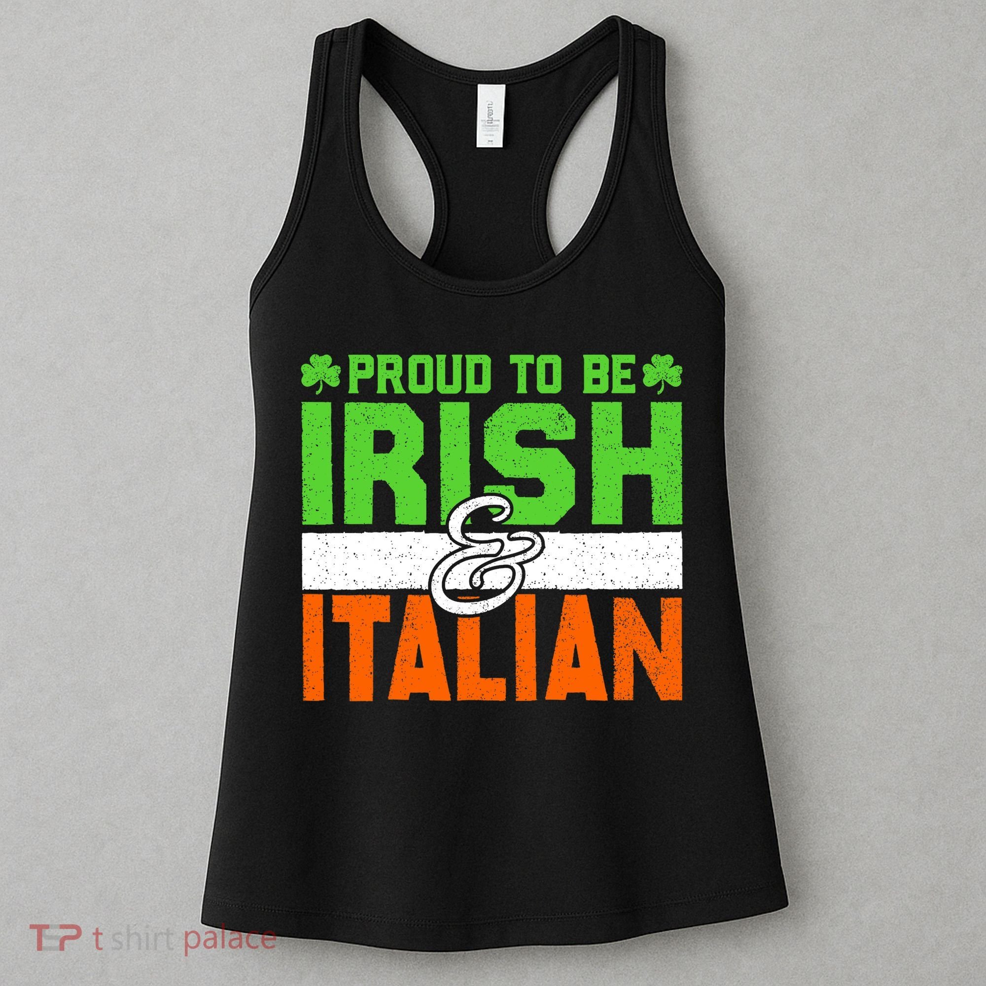 St. Patrick's Paddys Day Irish Italian Green Shamrock Gift Women's Tank Top