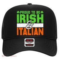 St. Patrick's Paddys Day Irish Italian Green Shamrock Gift Hat thumb 0