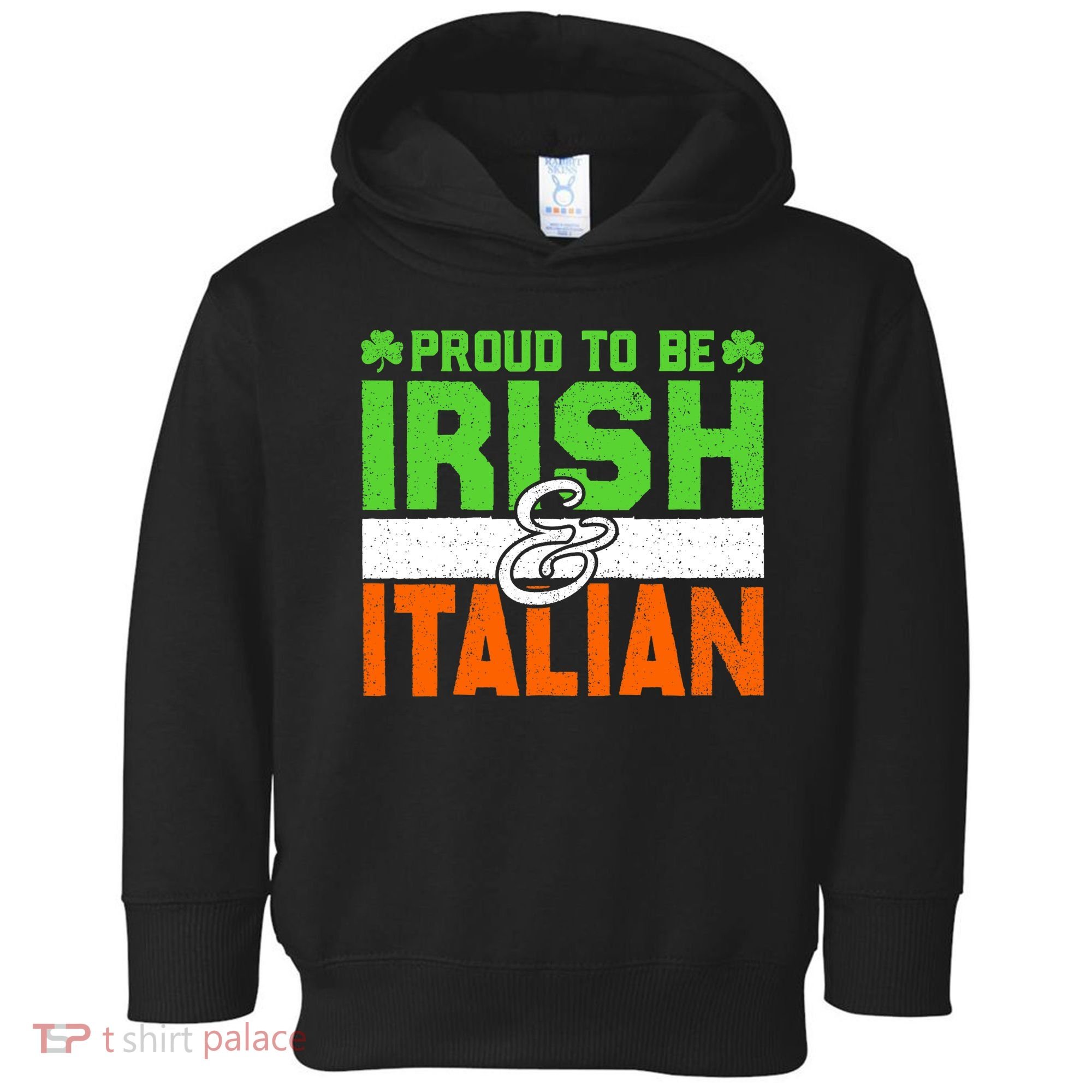 St. Patrick's Paddys Day Irish Italian Green Shamrock Gift Toddler Hoodie