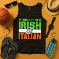 St. Patrick's Paddys Day Irish Italian Green Shamrock Gift Tank Top thumb 4
