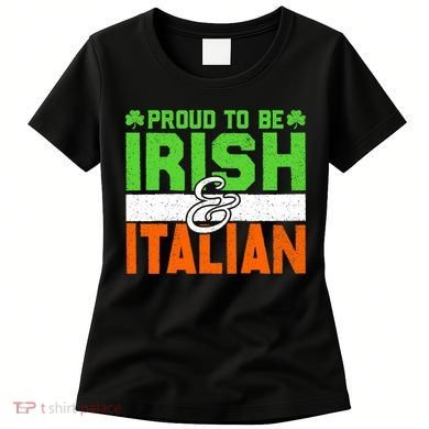 St. Patrick's Paddys Day Irish Italian Green Shamrock Gift Women's T-Shirt