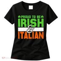 St. Patrick's Paddys Day Irish Italian Green Shamrock Gift Women's T-Shirt thumb 0