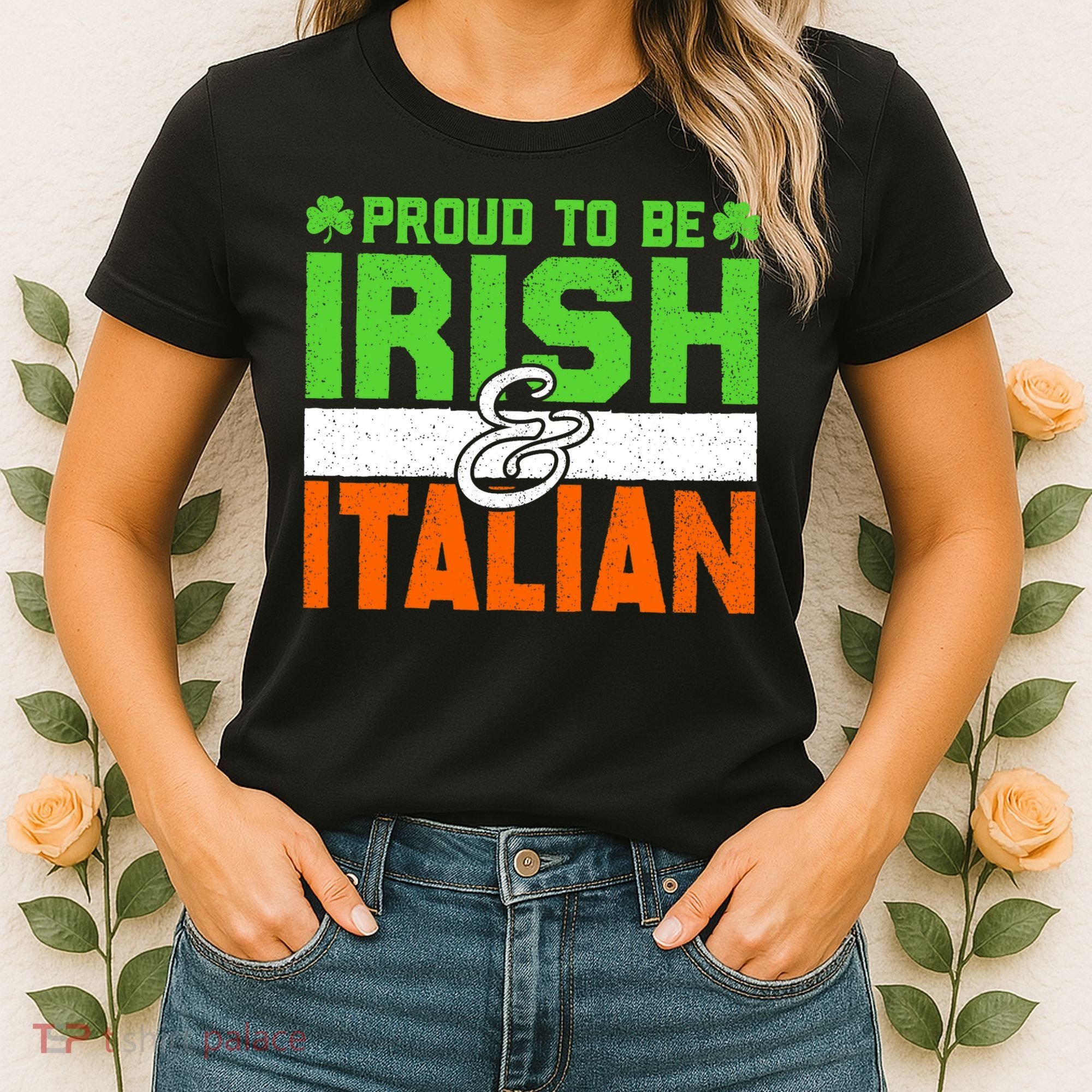 St. Patrick's Paddys Day Irish Italian Green Shamrock Gift Women's T-Shirt