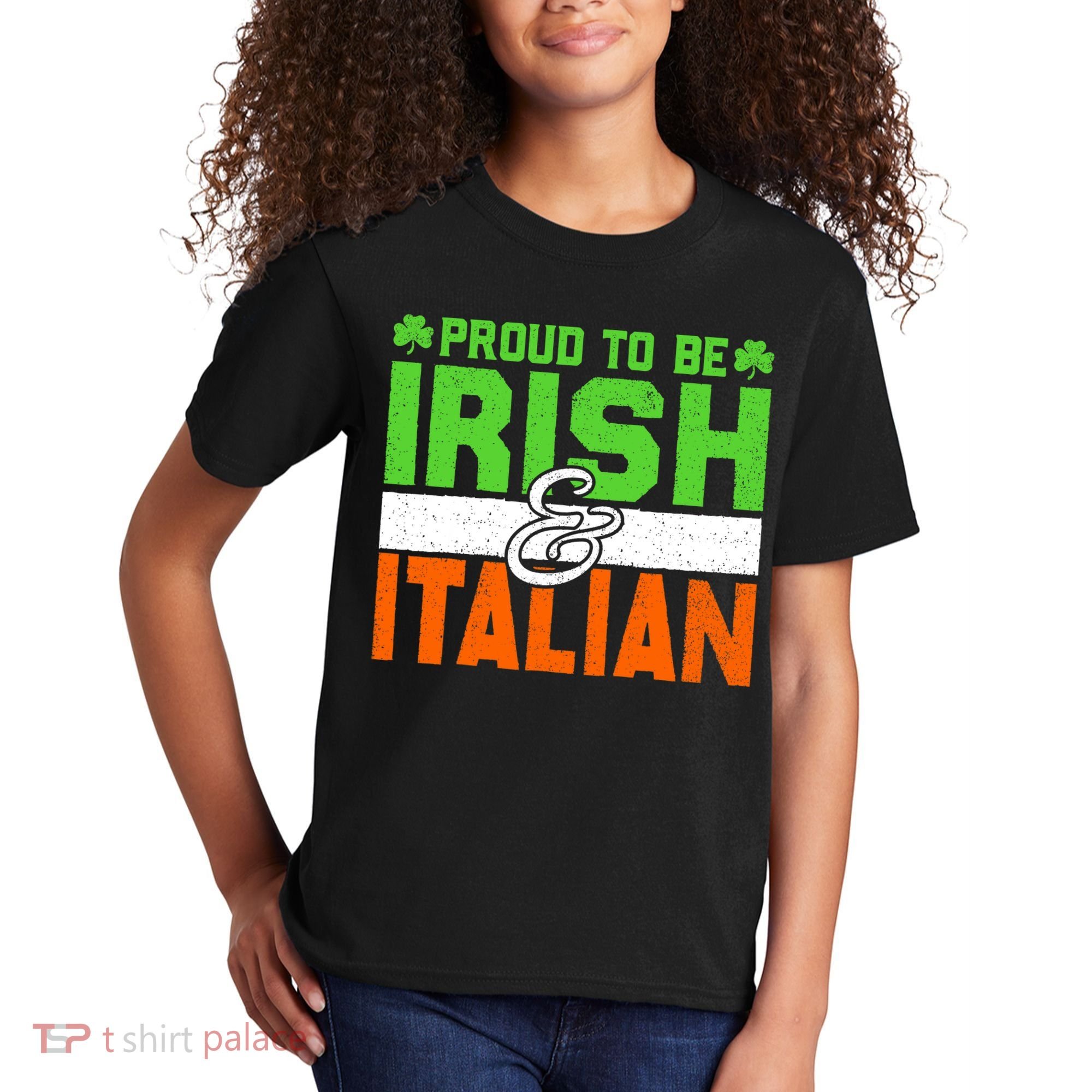 St. Patrick's Paddys Day Irish Italian Green Shamrock Gift Kids T-Shirt