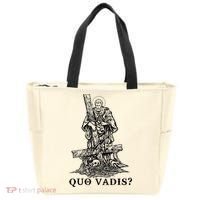 Saint Peter Quo Vadis Catholic Christian Jesus Tote Bag thumb 0