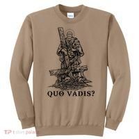Saint Peter Quo Vadis Catholic Christian Jesus Sweatshirt thumb 0