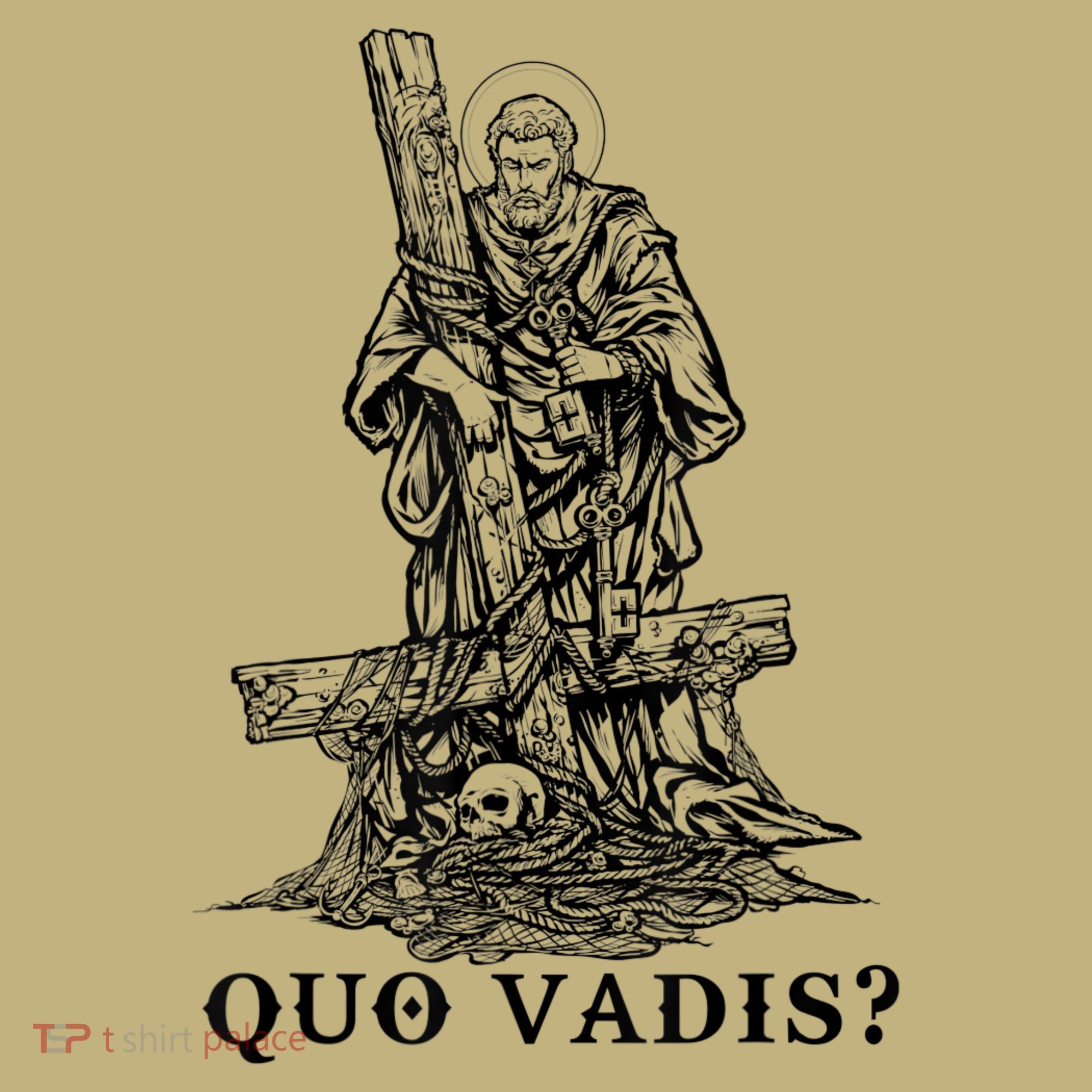 Saint Peter Quo Vadis Catholic Christian Jesus Sweatshirt