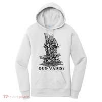 Saint Peter Quo Vadis Catholic Christian Jesus Women's Hoodie thumb 0